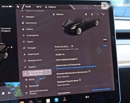 Тесла Модель 3, объемом двигателя 0 л и пробегом 40 тыс. км за 19950 $, фото 17 на Automoto.ua