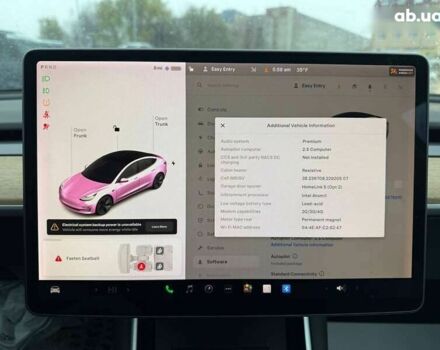 Тесла Модель 3, объемом двигателя 0 л и пробегом 123 тыс. км за 12800 $, фото 15 на Automoto.ua