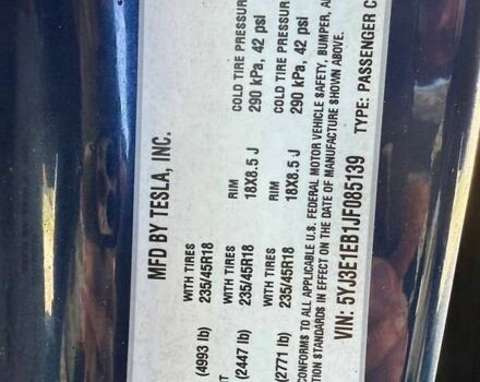 Тесла Модель 3, об'ємом двигуна 0 л та пробігом 255 тис. км за 12500 $, фото 8 на Automoto.ua
