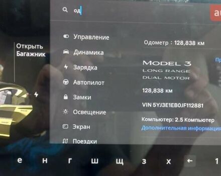 Тесла Модель 3, объемом двигателя 0 л и пробегом 129 тыс. км за 17500 $, фото 18 на Automoto.ua