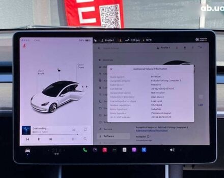Тесла Модель 3, об'ємом двигуна 0 л та пробігом 75 тис. км за 21999 $, фото 21 на Automoto.ua