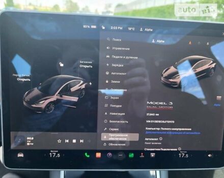 Тесла Модель 3, об'ємом двигуна 0 л та пробігом 28 тис. км за 39500 $, фото 22 на Automoto.ua