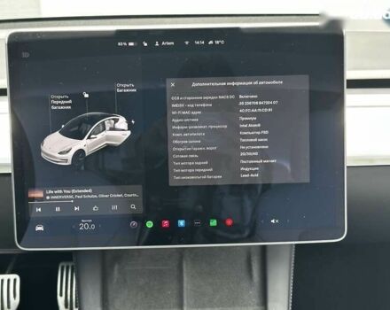 Тесла Модель 3, объемом двигателя 0 л и пробегом 48 тыс. км за 23500 $, фото 18 на Automoto.ua
