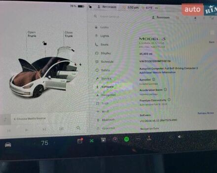 Тесла Модель 3, объемом двигателя 0 л и пробегом 45 тыс. км за 7750 $, фото 8 на Automoto.ua