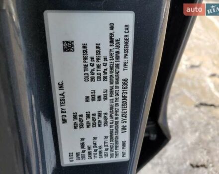 Тесла Модель 3, об'ємом двигуна 0 л та пробігом 58 тис. км за 9400 $, фото 11 на Automoto.ua
