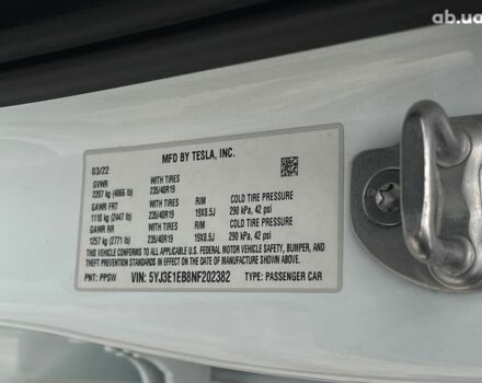 Тесла Модель 3, объемом двигателя 0 л и пробегом 25 тыс. км за 33500 $, фото 12 на Automoto.ua