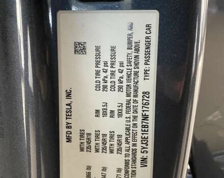 Тесла Модель 3, об'ємом двигуна 0 л та пробігом 52 тис. км за 21500 $, фото 29 на Automoto.ua