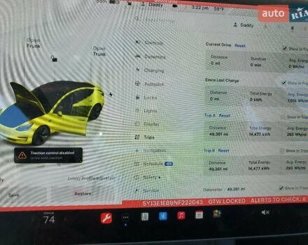 Тесла Модель 3, об'ємом двигуна 0 л та пробігом 49 тис. км за 7900 $, фото 8 на Automoto.ua