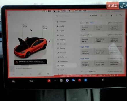Тесла Модель 3, об'ємом двигуна 0 л та пробігом 58 тис. км за 9400 $, фото 8 на Automoto.ua