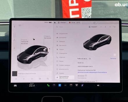 Тесла Модель 3, объемом двигателя 0 л и пробегом 19 тыс. км за 26999 $, фото 21 на Automoto.ua