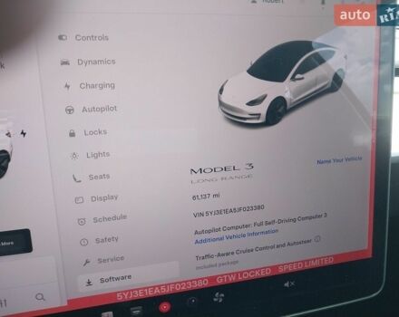 Тесла Модель 3, объемом двигателя 0 л и пробегом 98 тыс. км за 11200 $, фото 1 на Automoto.ua