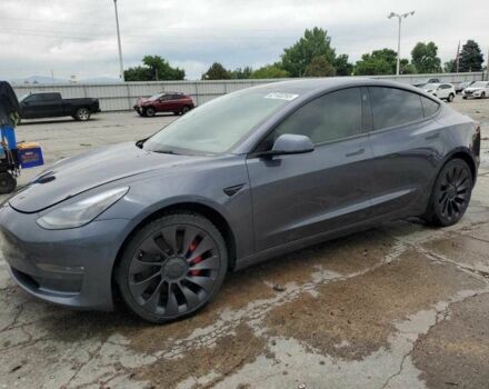 Сірий Тесла Модель 3, об'ємом двигуна 0 л та пробігом 37 тис. км за 8000 $, фото 1 на Automoto.ua