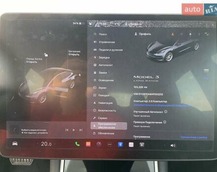 Сірий Тесла Модель 3, об'ємом двигуна 0 л та пробігом 103 тис. км за 22500 $, фото 15 на Automoto.ua