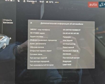 Сірий Тесла Модель 3, об'ємом двигуна 0 л та пробігом 98 тис. км за 19999 $, фото 23 на Automoto.ua