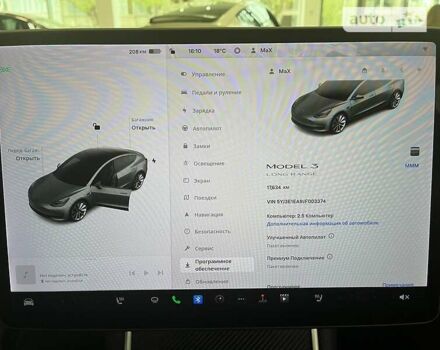 Сірий Тесла Модель 3, об'ємом двигуна 0 л та пробігом 17 тис. км за 35500 $, фото 8 на Automoto.ua