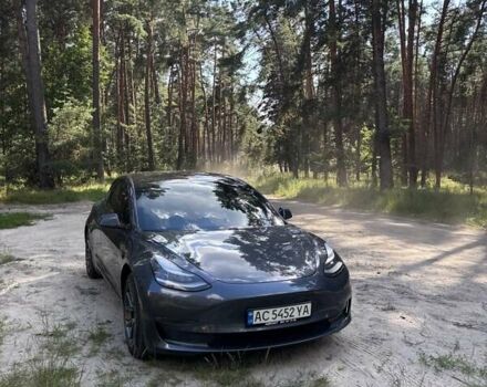 Серый Тесла Модель 3, объемом двигателя 0 л и пробегом 125 тыс. км за 17000 $, фото 1 на Automoto.ua