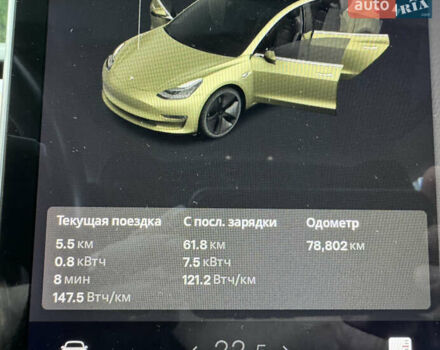 Сірий Тесла Модель 3, об'ємом двигуна 0 л та пробігом 78 тис. км за 15800 $, фото 17 на Automoto.ua
