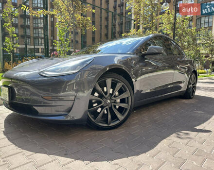 Серый Тесла Модель 3, объемом двигателя 0 л и пробегом 90 тыс. км за 17600 $, фото 1 на Automoto.ua