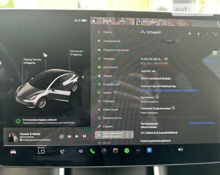 Серый Тесла Модель 3, объемом двигателя 0 л и пробегом 144 тыс. км за 20500 $, фото 2 на Automoto.ua