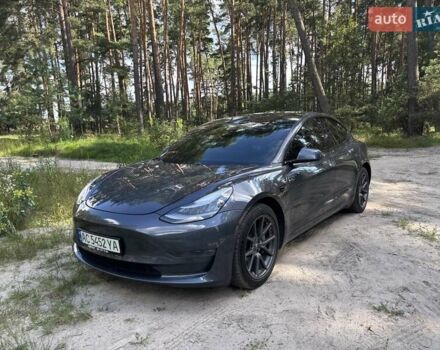 Серый Тесла Модель 3, объемом двигателя 0 л и пробегом 125 тыс. км за 17000 $, фото 7 на Automoto.ua