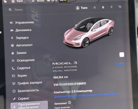 Сірий Тесла Модель 3, об'ємом двигуна 0 л та пробігом 199 тис. км за 15499 $, фото 7 на Automoto.ua