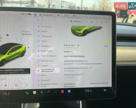 Серый Тесла Модель 3, объемом двигателя 0 л и пробегом 59 тыс. км за 16000 $, фото 10 на Automoto.ua