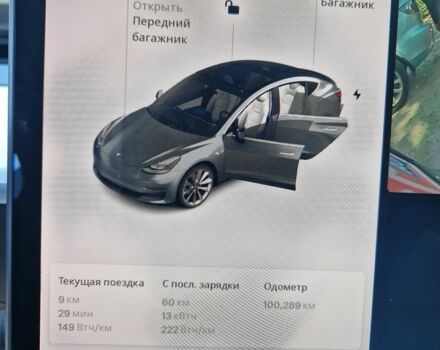 Серый Тесла Модель 3, объемом двигателя 0 л и пробегом 100 тыс. км за 18500 $, фото 4 на Automoto.ua
