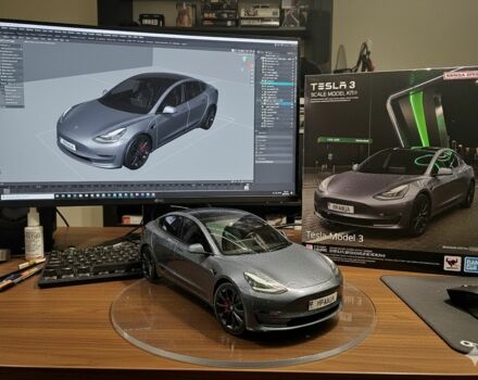 Сірий Тесла Модель 3, об'ємом двигуна 0 л та пробігом 95 тис. км за 23000 $, фото 2 на Automoto.ua