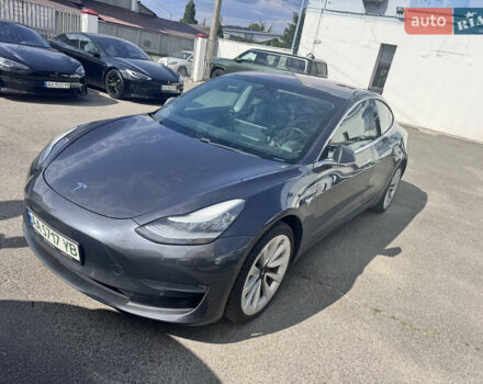 Серый Тесла Модель 3, объемом двигателя 0 л и пробегом 78 тыс. км за 16990 $, фото 1 на Automoto.ua