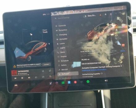 Сірий Тесла Модель 3, об'ємом двигуна 0 л та пробігом 122 тис. км за 3000 $, фото 8 на Automoto.ua