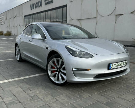Серый Тесла Модель 3, объемом двигателя 0 л и пробегом 165 тыс. км за 15900 $, фото 2 на Automoto.ua