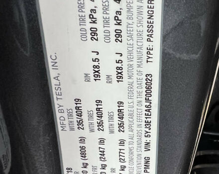 Сірий Тесла Модель 3, об'ємом двигуна 0 л та пробігом 115 тис. км за 18200 $, фото 18 на Automoto.ua