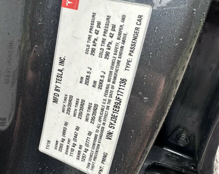 Тесла Модель 3 2018 у Чернівцях на Automoto.ua Сірий Тесла Модель 3, об'ємом двигуна 0 л та пробігом 30 тис. км за 19900 $, фото 19 на Automoto.ua
