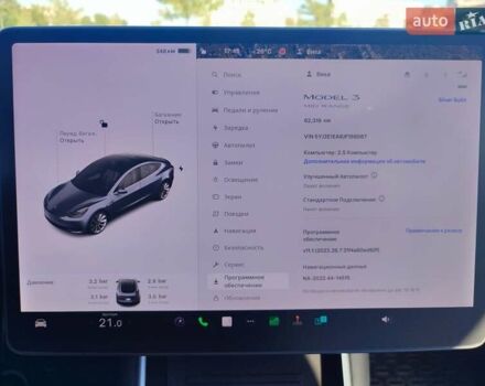 Серый Тесла Модель 3, объемом двигателя 0 л и пробегом 62 тыс. км за 16900 $, фото 26 на Automoto.ua