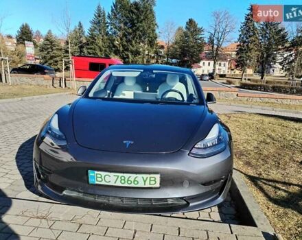 Серый Тесла Модель 3, объемом двигателя 0 л и пробегом 150 тыс. км за 16500 $, фото 1 на Automoto.ua