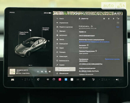 Серый Тесла Модель 3, объемом двигателя 0 л и пробегом 119 тыс. км за 23999 $, фото 9 на Automoto.ua