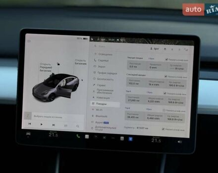 Серый Тесла Модель 3, объемом двигателя 0 л и пробегом 87 тыс. км за 21900 $, фото 37 на Automoto.ua