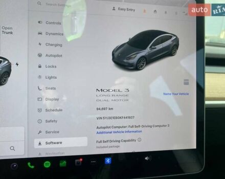 Серый Тесла Модель 3, объемом двигателя 0 л и пробегом 82 тыс. км за 18600 $, фото 10 на Automoto.ua