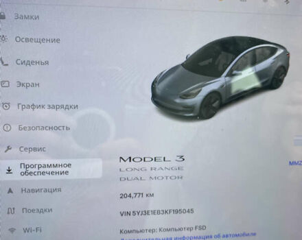Серый Тесла Модель 3, объемом двигателя 0 л и пробегом 204 тыс. км за 16999 $, фото 7 на Automoto.ua