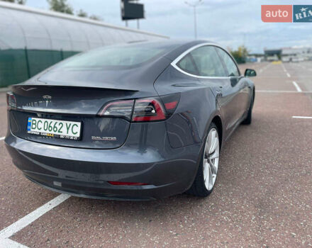 Сірий Тесла Модель 3, об'ємом двигуна 0 л та пробігом 49 тис. км за 21800 $, фото 6 на Automoto.ua