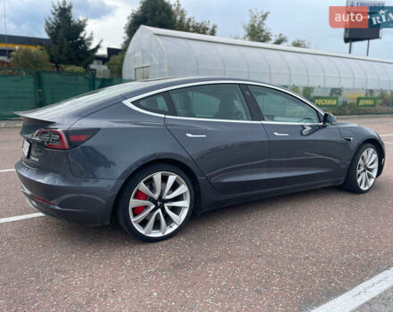 Сірий Тесла Модель 3, об'ємом двигуна 0 л та пробігом 49 тис. км за 21800 $, фото 1 на Automoto.ua