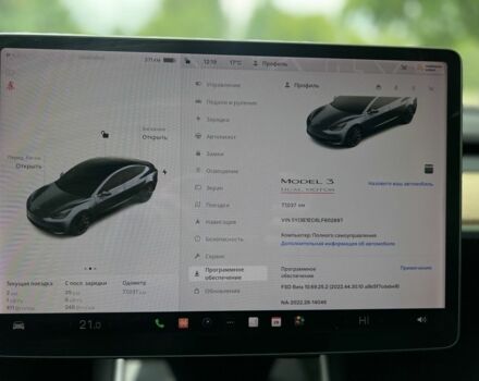 Сірий Тесла Модель 3, об'ємом двигуна 0 л та пробігом 77 тис. км за 17499 $, фото 20 на Automoto.ua