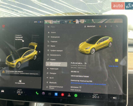 Тесла Модель 3 2020 у Луцьку на Automoto.ua Сірий Тесла Модель 3, об'ємом двигуна 0 л та пробігом 222 тис. км за 8800 $, фото 5 на Automoto.ua