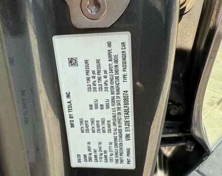 Сірий Тесла Модель 3, об'ємом двигуна 0 л та пробігом 199 тис. км за 13600 $, фото 12 на Automoto.ua