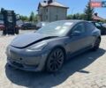 Серый Тесла Модель 3, объемом двигателя 0 л и пробегом 80 тыс. км за 16600 $, фото 1 на Automoto.ua