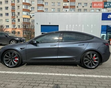 Серый Тесла Модель 3, объемом двигателя 0 л и пробегом 88 тыс. км за 25900 $, фото 3 на Automoto.ua