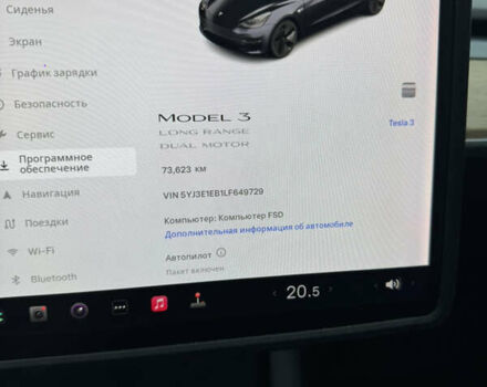 Сірий Тесла Модель 3, об'ємом двигуна 0 л та пробігом 73 тис. км за 21300 $, фото 5 на Automoto.ua