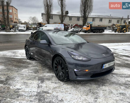 Сірий Тесла Модель 3, об'ємом двигуна 0 л та пробігом 38 тис. км за 24400 $, фото 1 на Automoto.ua