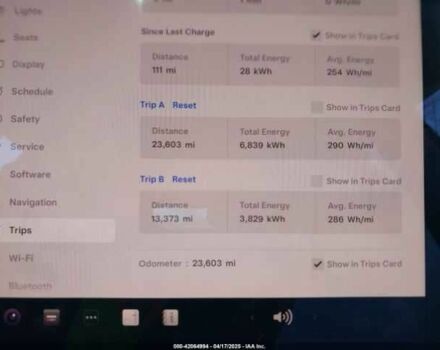 Серый Тесла Модель 3, объемом двигателя 0 л и пробегом 23 тыс. км за 8000 $, фото 6 на Automoto.ua