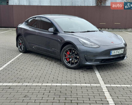 Сірий Тесла Модель 3, об'ємом двигуна 0 л та пробігом 95 тис. км за 21500 $, фото 2 на Automoto.ua